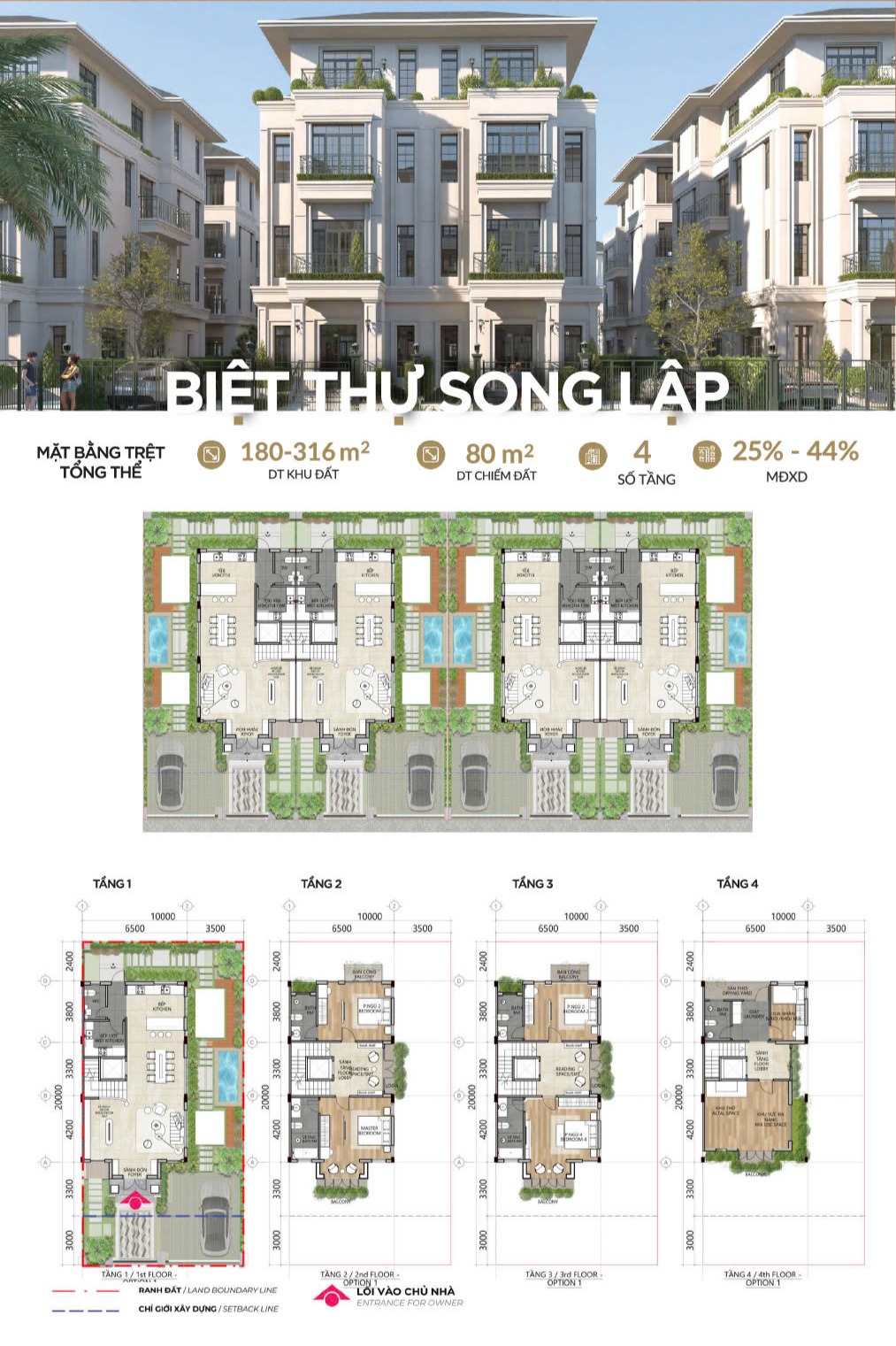 Biệt thự song lập