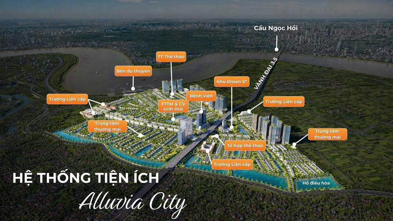 Hệ thống tiện ích Alluvia City
