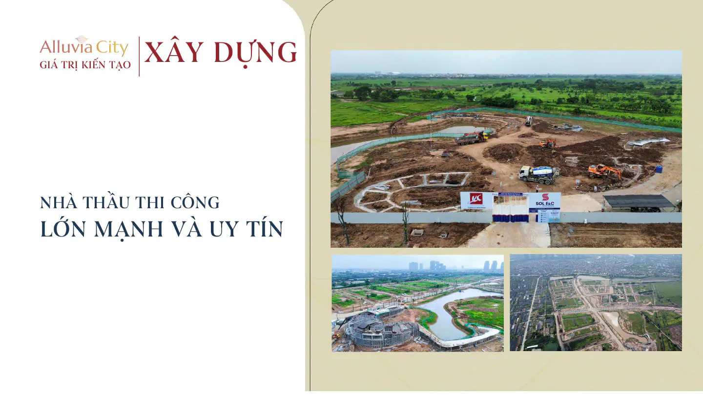 Chủ đầu tư uy tín và nhà thầu thi công tầm cỡ
