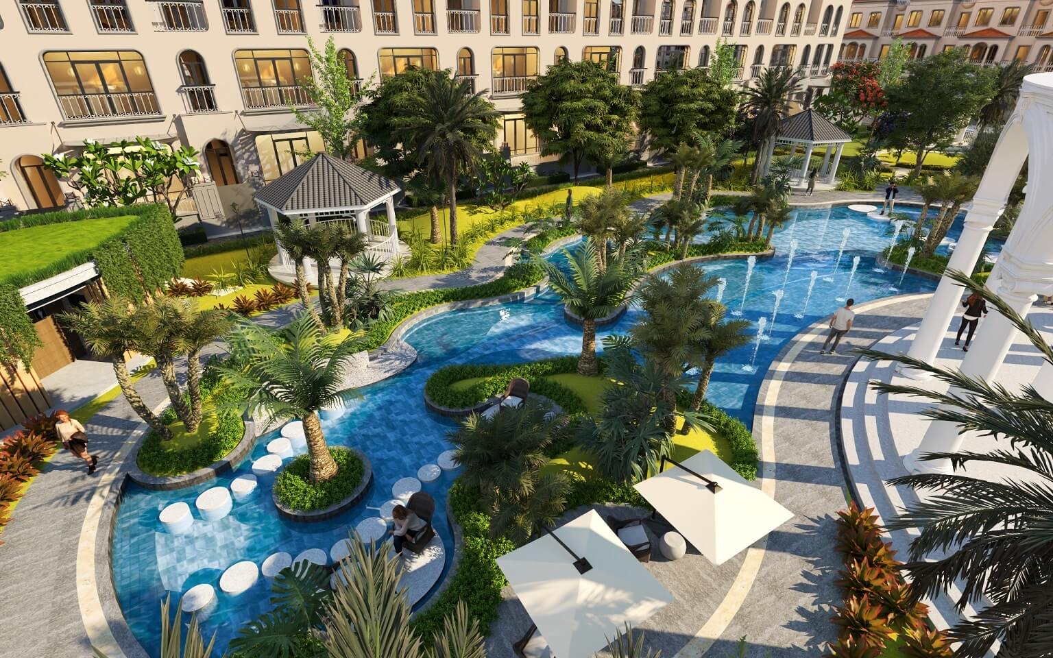 tiện ích dự án gia by kita bt2 ciputra tây hồ